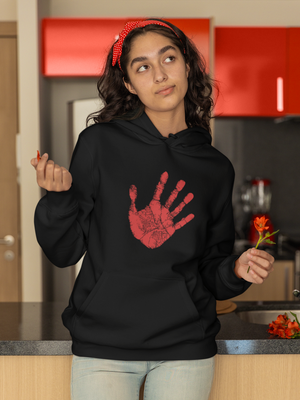 Red Hand - Supporter of MMIW | Heavy Hoodie