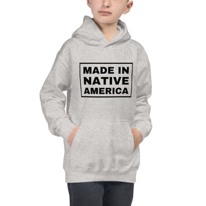 Made in Native America - Black | Youth Hoodie