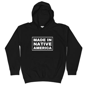 Made in Native America - White | Youth Hoodie