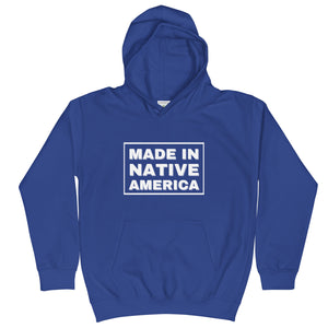 Made in Native America - White | Youth Hoodie