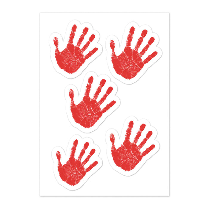 Red Hand - Supporter of MMIW | Sticker