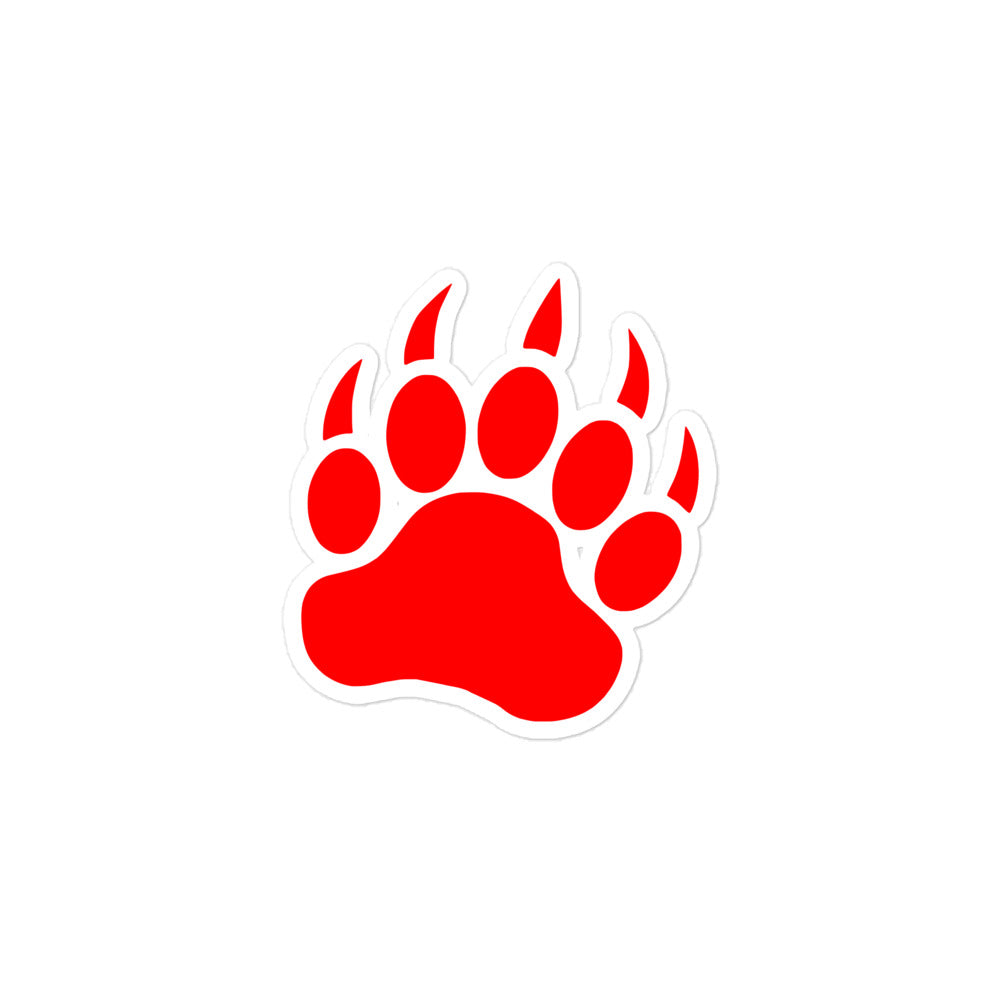 Bear Paw Print