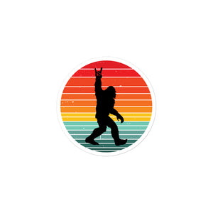 Retro Bigfoot | Sticker