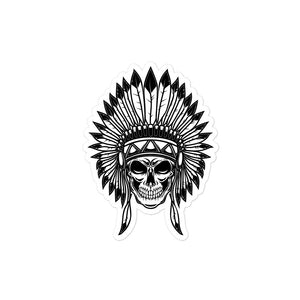 Native American Skull | Sticker