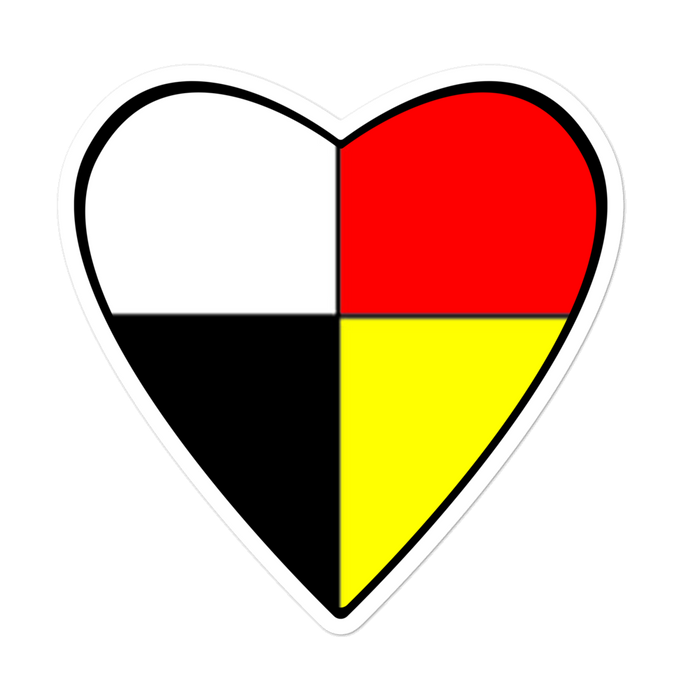 Native Heart | Sticker