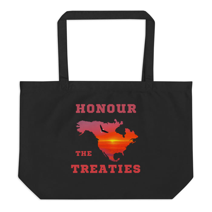 Honour The Treaties - Eco Friendly | Large Tote Bag