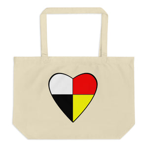 Native Heart - Eco Friendly | Large Tote Bag
