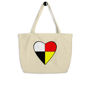 Native Heart - Eco Friendly | Large Tote Bag
