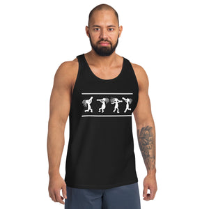 Kokopelli Dance - White | Tank Top