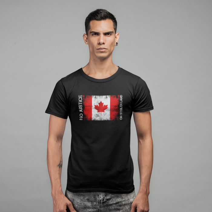 No Justice on Stolen Land | Lightweight Tee