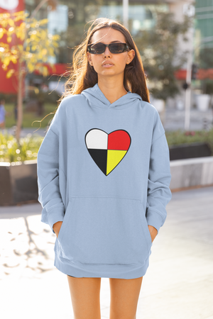 Native Heart | Heavy Hoodie