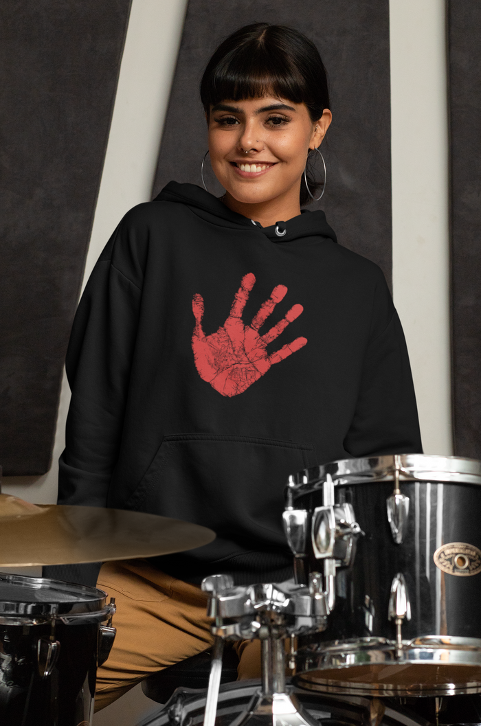 Red Hand - Supporter of MMIW | Heavy Hoodie