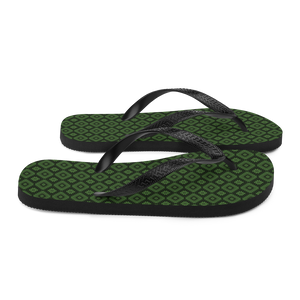 Southwest - Green Diamond | Flip Flops