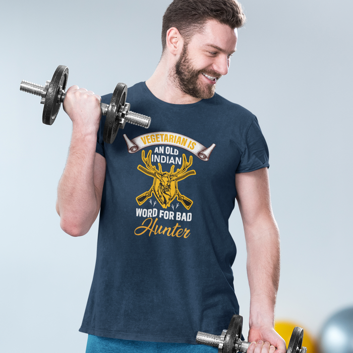 Vegetarian is an Old Indian Word for Bad Hunter | Lightweight Tee