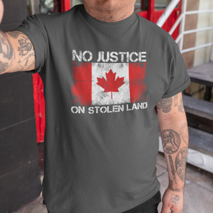 No Justice on Stolen Land | Lightweight Tee