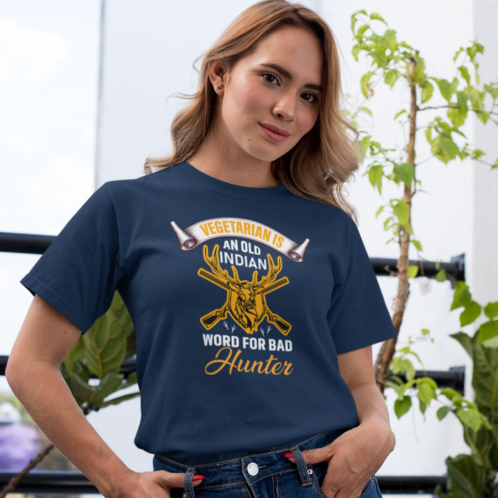 Vegetarian is an Old Indian Word for Bad Hunter | Lightweight Tee