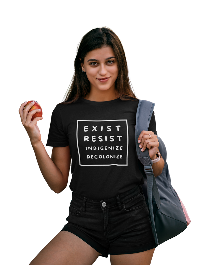 Exist Resist Indigenize Decolonize | Lightweight Tee