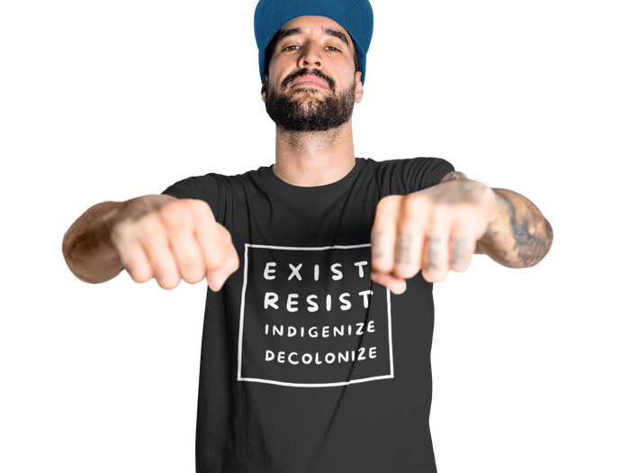Exist Resist Indigenize Decolonize | Lightweight Tee