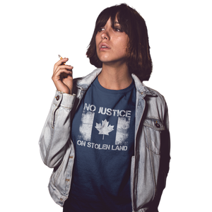 No Justice on Stolen Land | Lightweight Tee