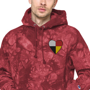 Native Heart | Champion Tie-Dye Hoodie