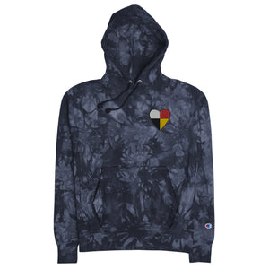 Native Heart | Champion Tie-Dye Hoodie