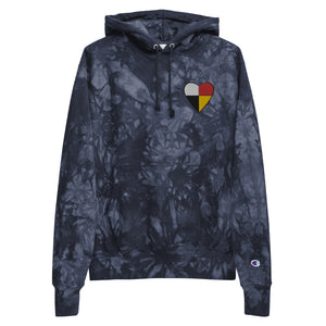 Native Heart | Champion Tie-Dye Hoodie