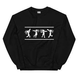 Kokopelli Dance - White | Sweatshirt