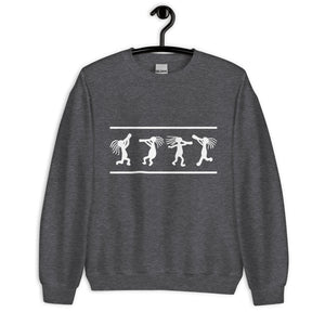 Kokopelli Dance - White | Sweatshirt