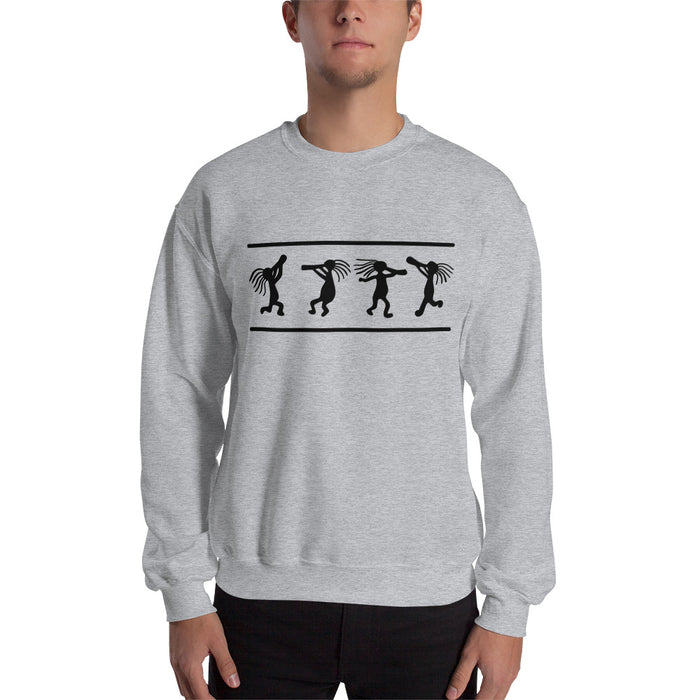 Kokopelli Dance - Black | Sweatshirt