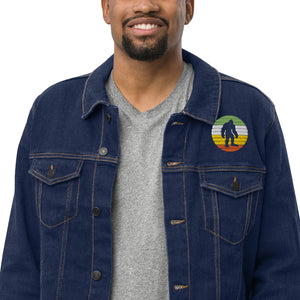 Retro Sasquatch | Denim Jacket