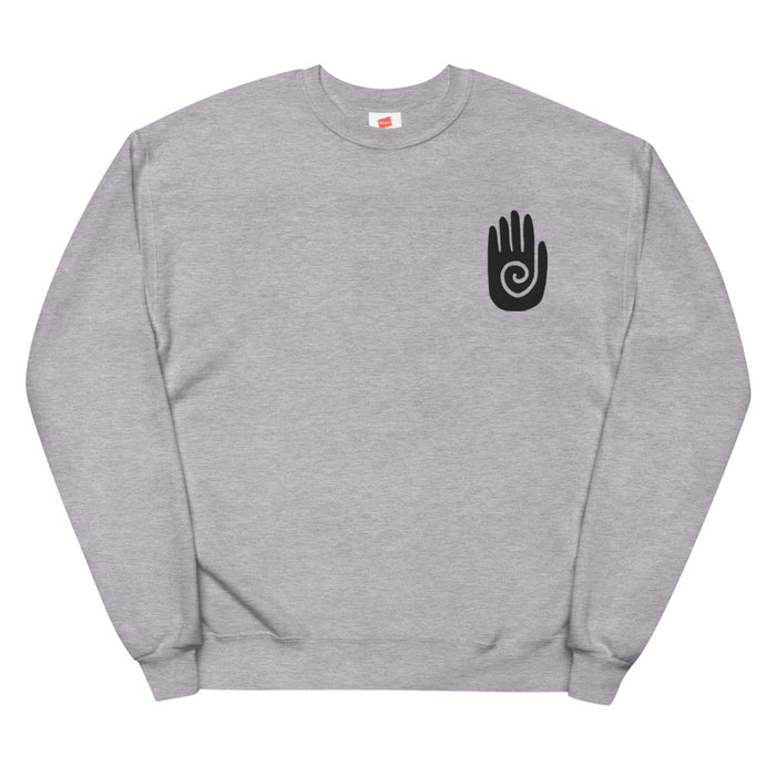 Shaman's Hand - Black | Fleece Sweatshirt