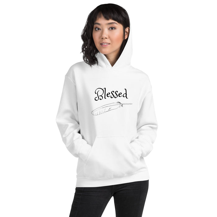Blessed | White | Heavy Hoodie