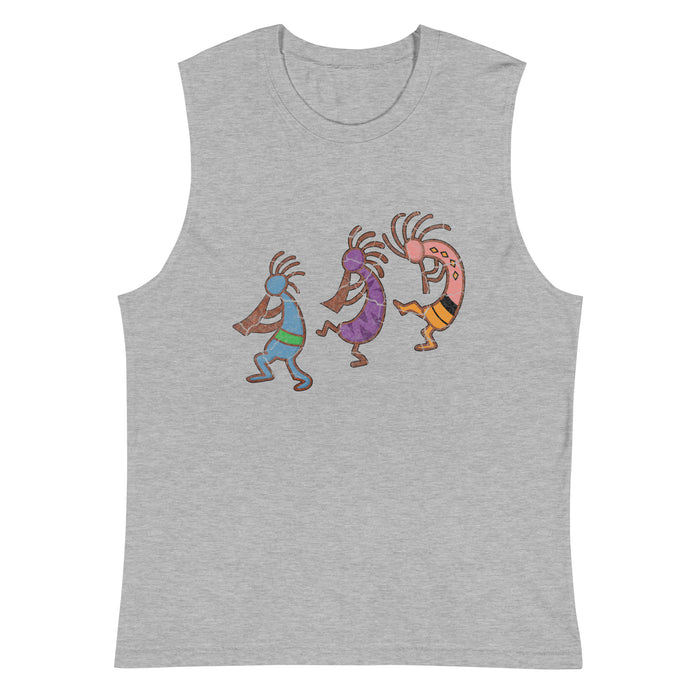 Kokopelli Trio | Muscle Shirt