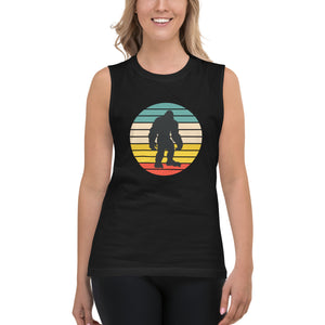 Retro Sasquatch | Muscle Shirt