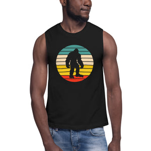 Retro Sasquatch | Muscle Shirt