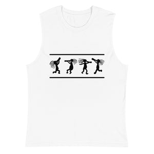 Kokopelli Dance - Black | Muscle Shirt