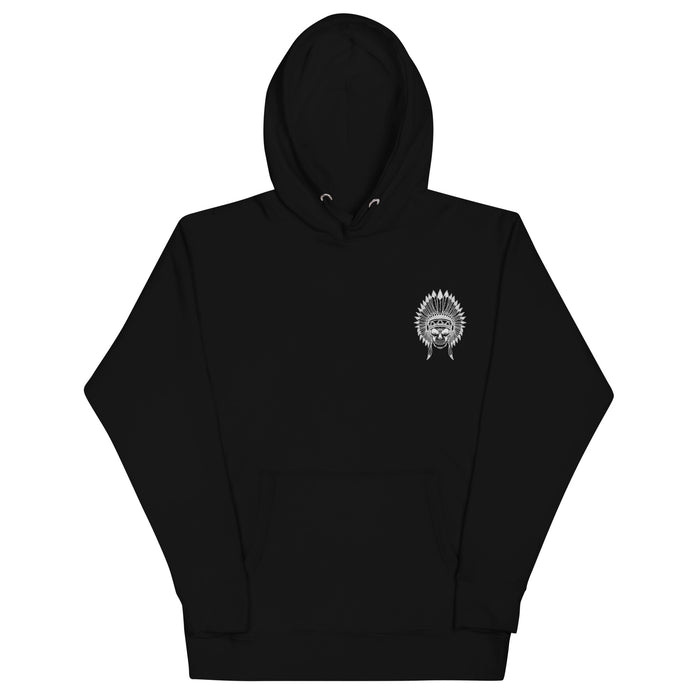 Native American Skull | Heavy Hoodie