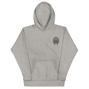 Native American Skull | Heavy Hoodie