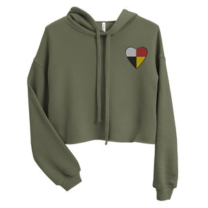 Native Heart | Crop Hoodie