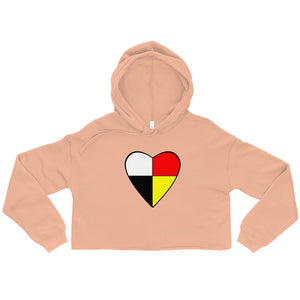Native Heart | Crop Hoodie