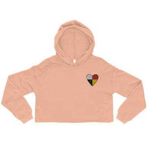 Native Heart | Crop Hoodie