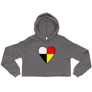 Native Heart | Crop Hoodie