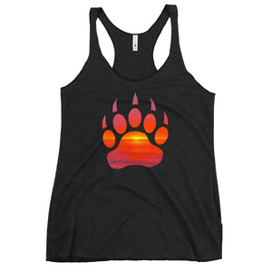 Bear Paw - Sunset | Racerback Tank