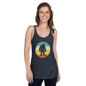 Retro Sasquatch | Racerback Tank