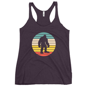 Retro Sasquatch | Racerback Tank