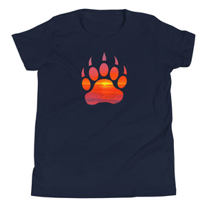 Bear Paw - Sunset | Youth T-Shirt